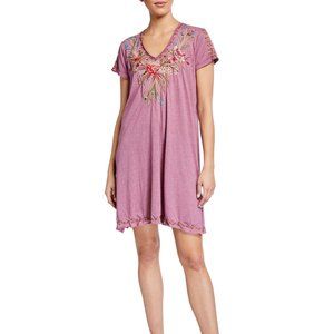 Johnny Was Jwla Embroidered Dress Tunic 